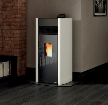 Palazzetti Ecofire Bianca 12kW Pellet Stove White