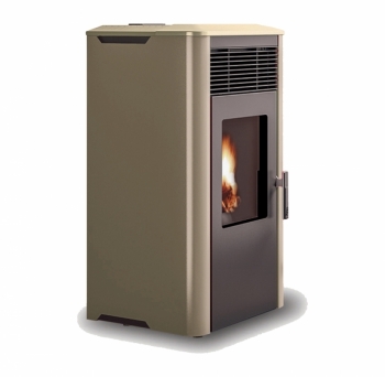 ILENA AIR60 6kW Pellet Stove in Cream